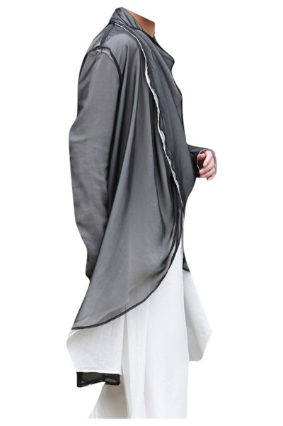 Custom made linen Chinese Style Men's suit, Han suit, men's Tang suit, tea suit, ancient suit, ancient Chinese style performance, lay in clothes, Xianqi Kung Fu shirt, drama suit of the crew  SKF005  detail view-2
